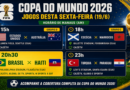 Brasil tenta deslanchar diante do Haiti; confira os destaques do dia na Copa do Mundo