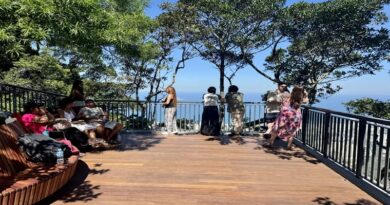 Novo mirante aos pés do Cristo Redentor é inaugurado no Parque da Tijuca