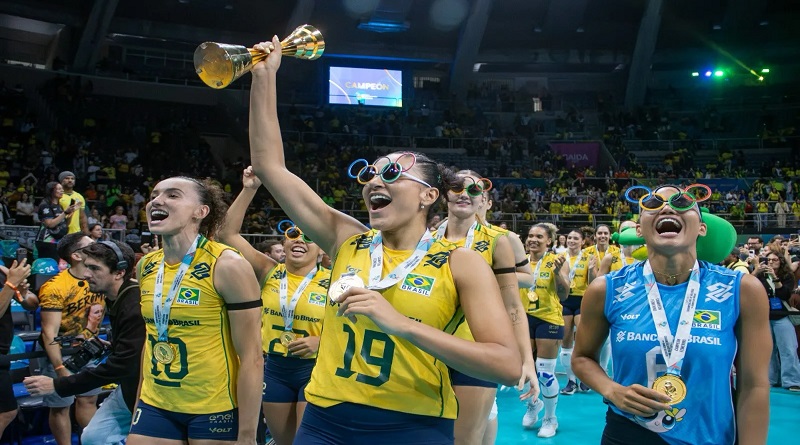 Brasil é campeão do Pré-Olímpico e garante vaga em Los Angeles 2028