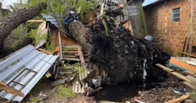 Sobe para quatro o número de mortos em decorrência dos temporais no RS Sobe para quatro o número de mortos em decorrência dos temporais no RS